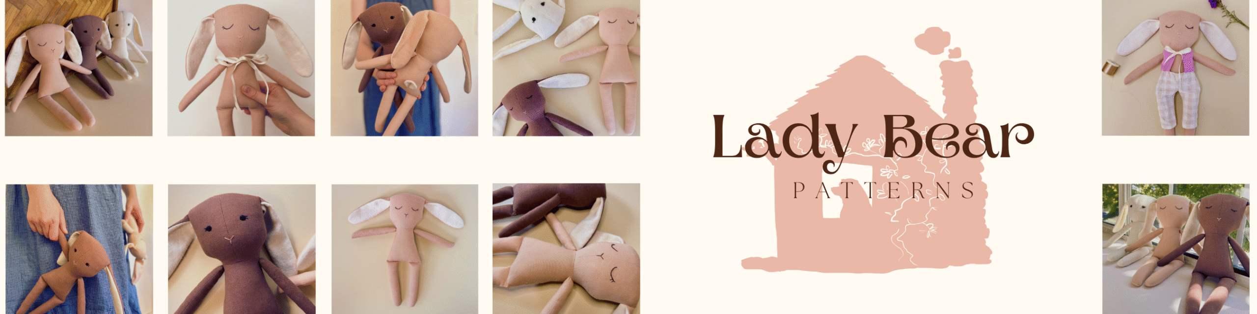 lady bear patterns banner 3